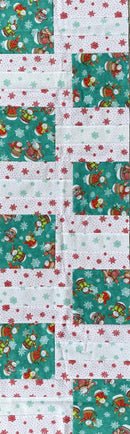 Firecracker Tablerunner Kit - Snow Joy includes Pattern