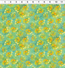 Fleur de Rose Abstract Floral - Mint