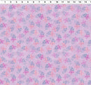 Fleur de Rose Flower Stamps - Light Purple