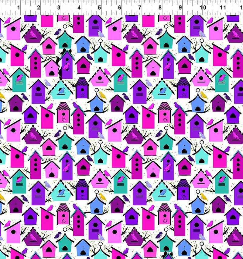 Flock Together Bird Houses - Jewel