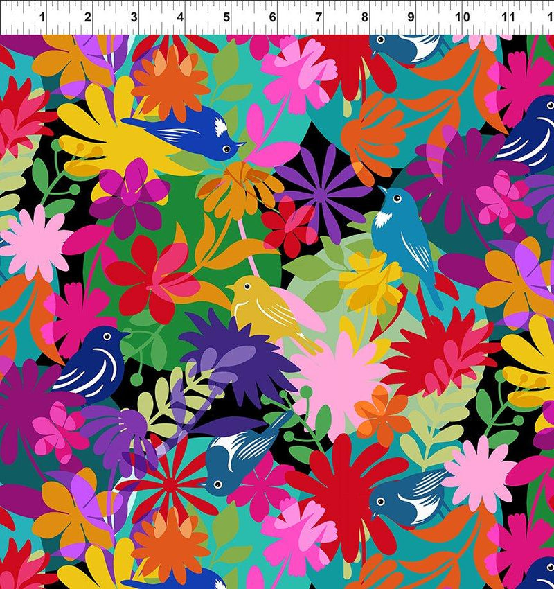 Flock Together Birds & Flowers - Multi
