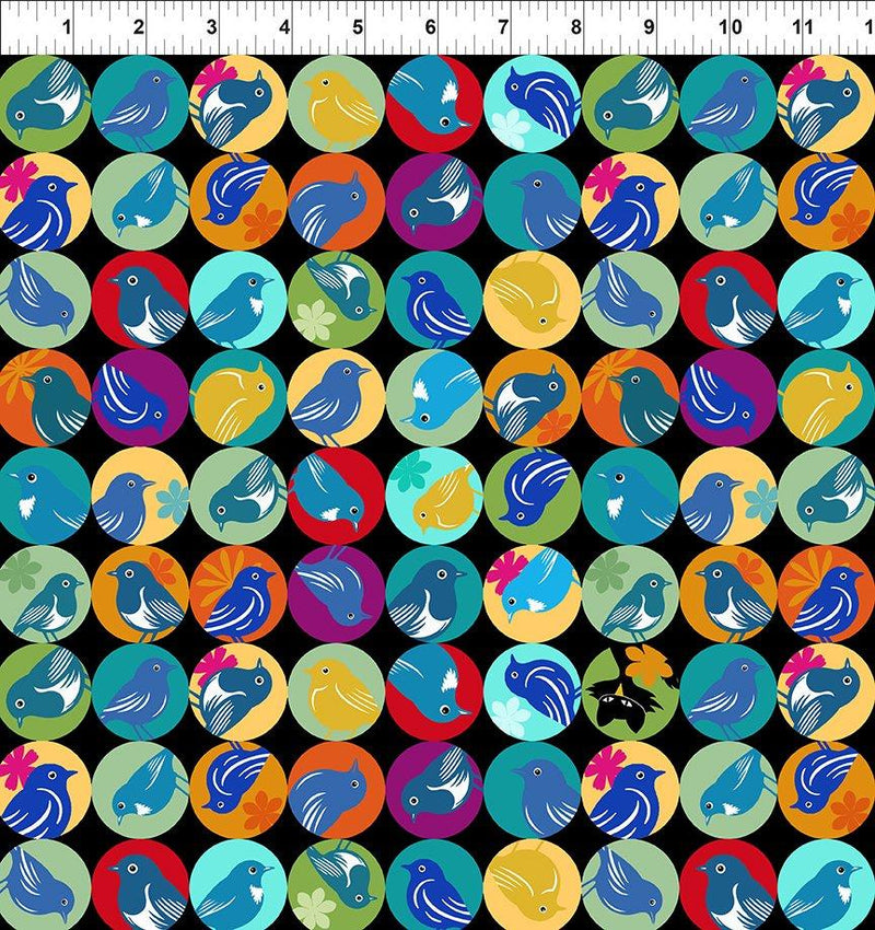 Flock Together Circle Birds - Multi
