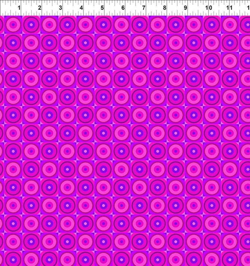 Flock Together Circle Square - Magenta