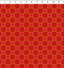 Flock Together Circle Square - Red