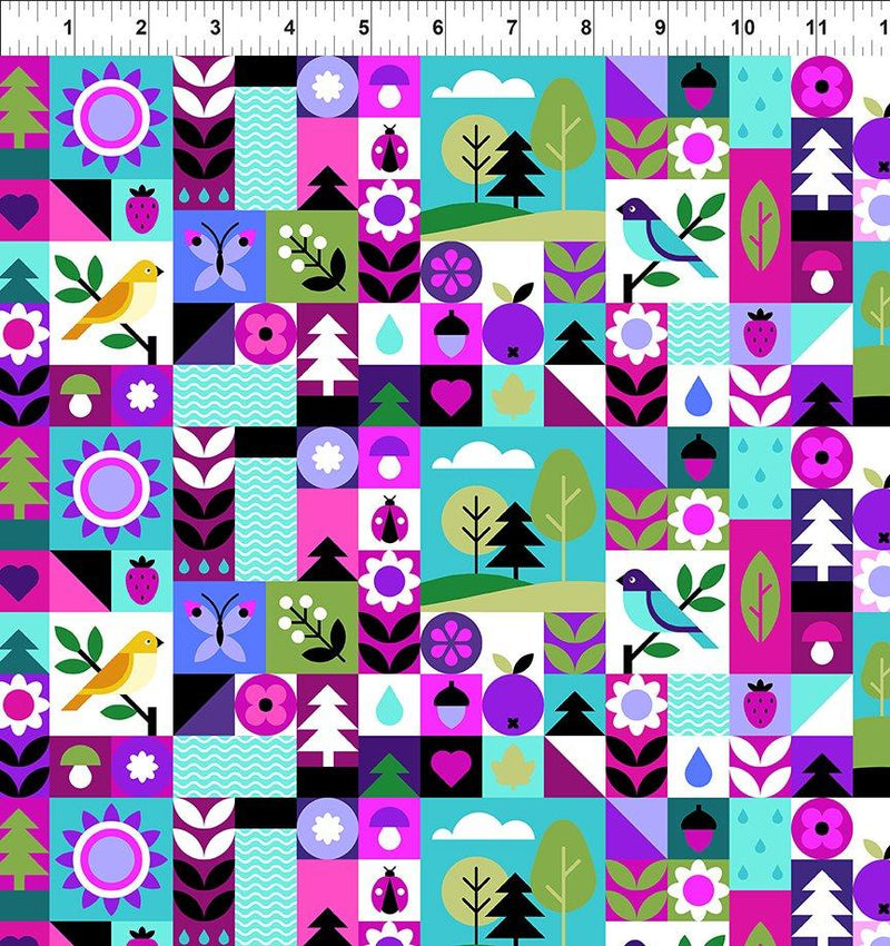 Flock Together Collage - Jewel