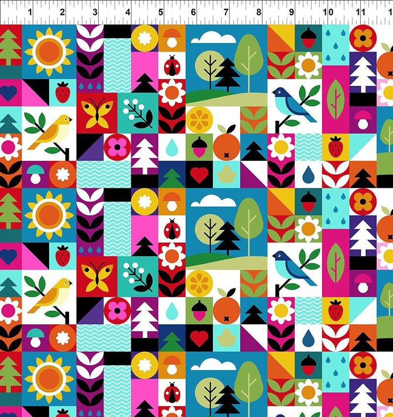 Flock Together Collage - Multi