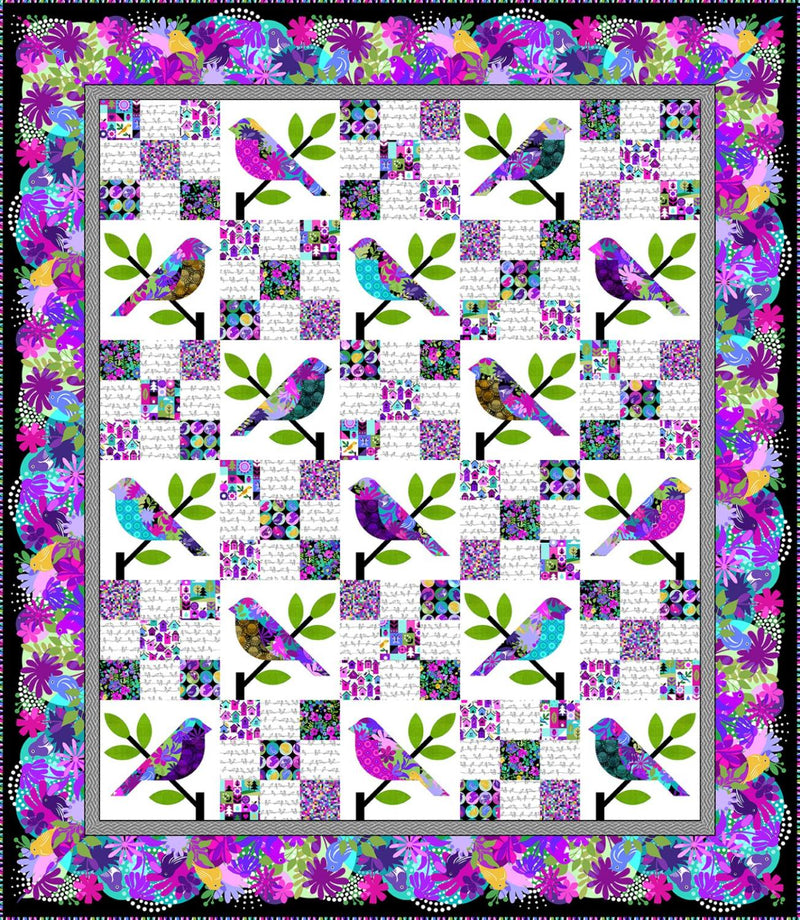 Flock Together Jewel Quilt Kit
