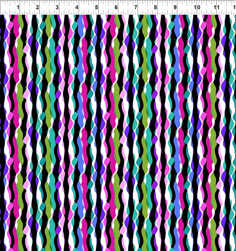 Flock Together Wavy Stripe -  Jewel