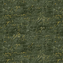 Fluidity Script Small - Green Metallic