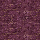 Fluidity Script Small - Mauve Metallic
