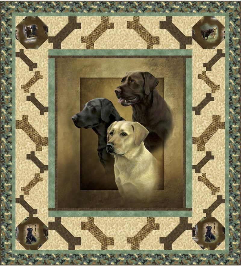 For The Love Of Labs Quilt Kit