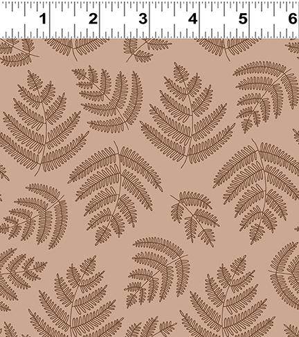 Forest Ferns Fronds - Light Rust – Bits 'n Pieces Quilt Shop
