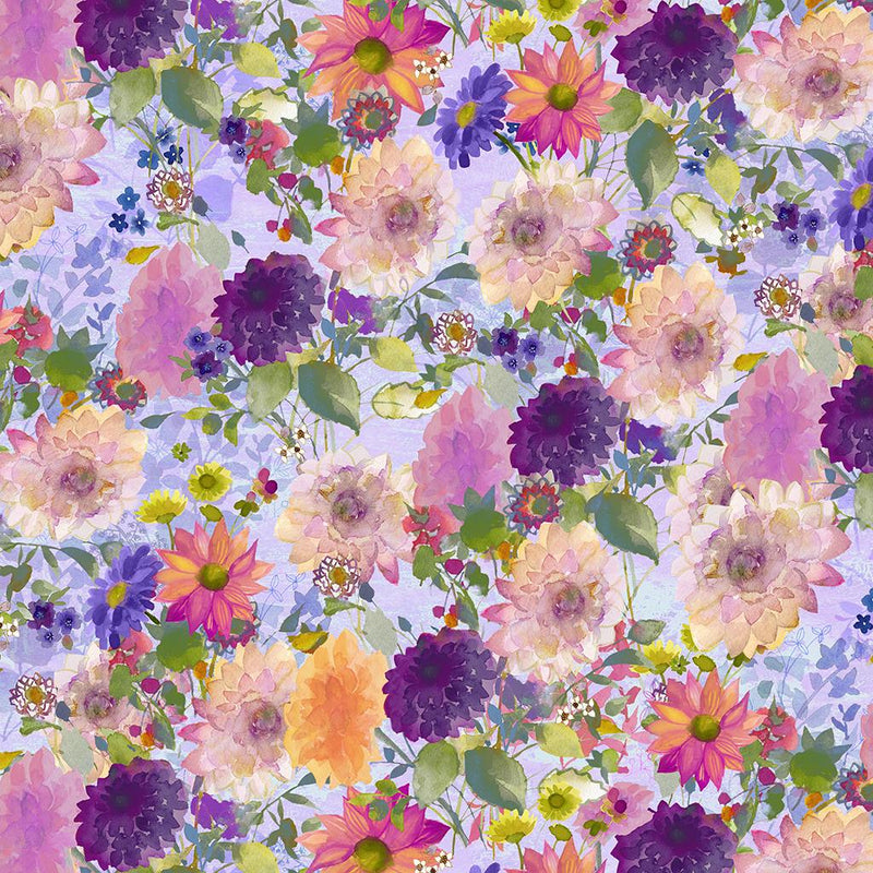 Garden Fresh Dahlias - Light Purple