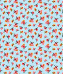 Garden Tea Garden Flower Buds - Sky Blue