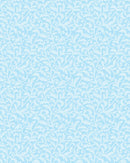 Garden Tea Garden Scroll - Blue