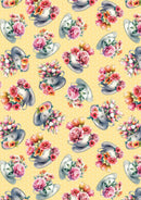 Garden Tea Garden Tea Cups - Yellow
