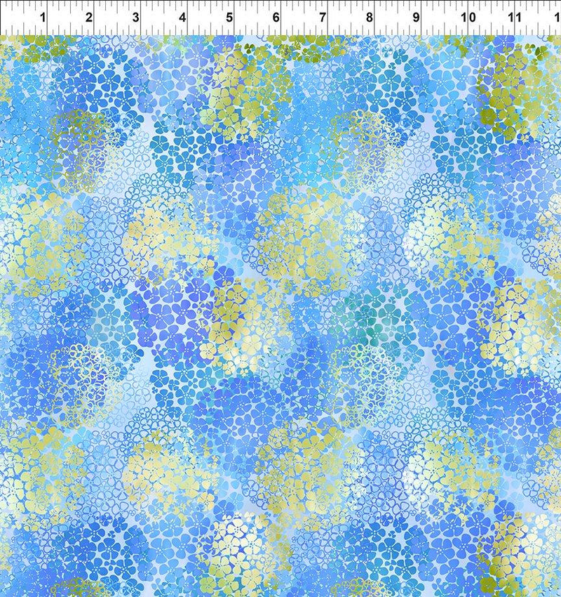 Garden of Dreams II - Blooms - Blue