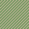 Gingerbread Christmas Diagonal Stripe - Green