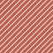 Gingerbread Christmas Diagonal Stripe - Red