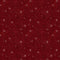 Gingerbread Christmas Stars - Dark Red