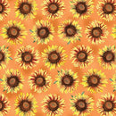 Give Thanks Sunflower Dot - Orange