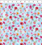 Glorious Garden Small Floral - Light Blue