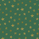 Gnomes Home Tree Farm - Green Stars