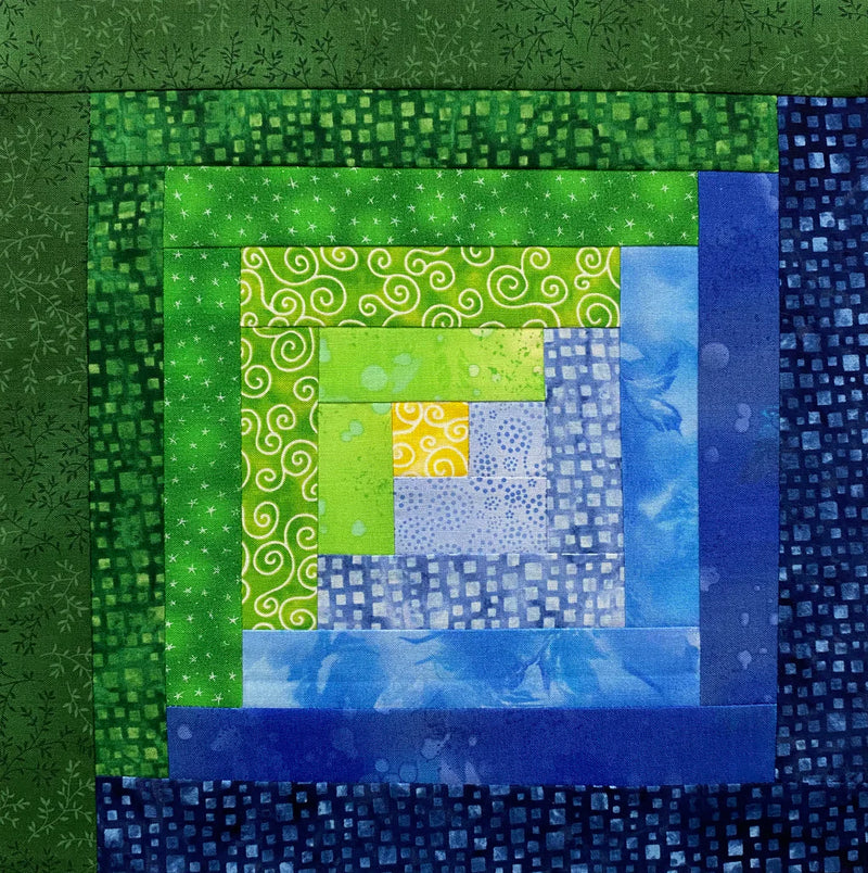 Deb Tucker Technique Sheet - Traditional  Log Cabin