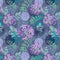 Gypsy Flutter Large Flowers - Purple