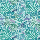 Gypsy Flutter Leaves & Dragonflies - Mint