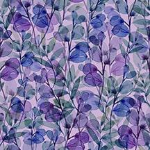 Gypsy Flutter Tonal Leaves - Purple