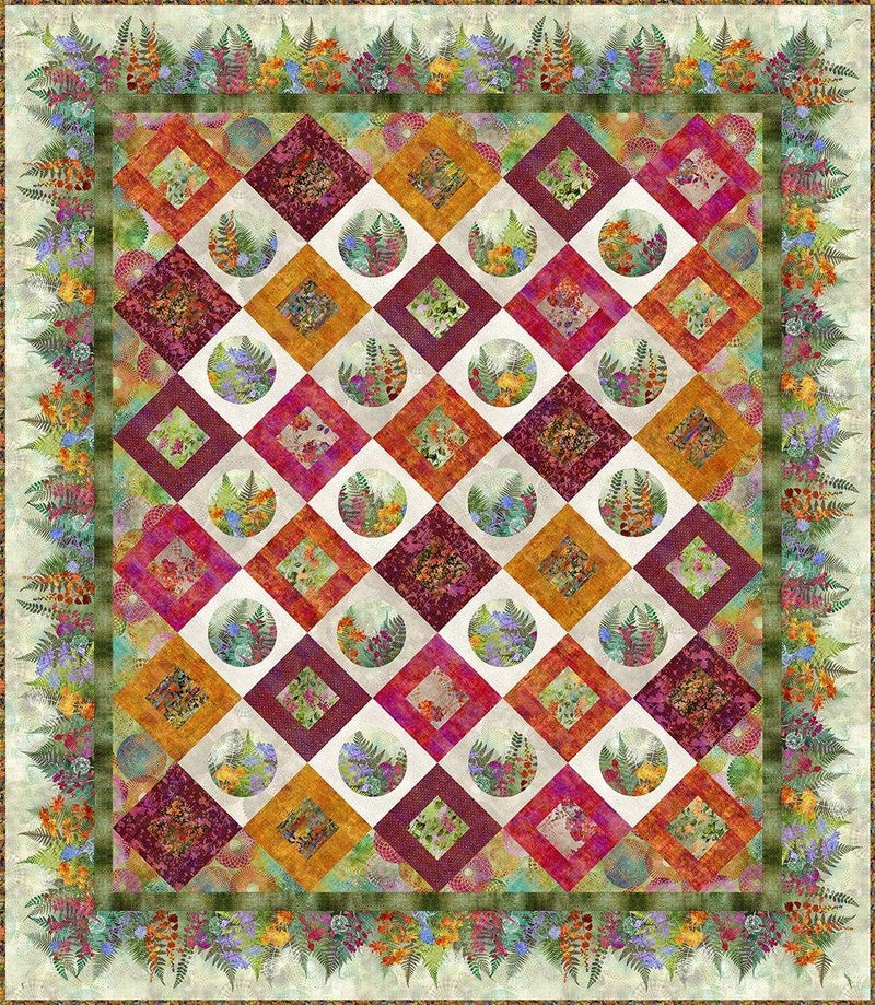 Halcyon Garden View Quilt Kit