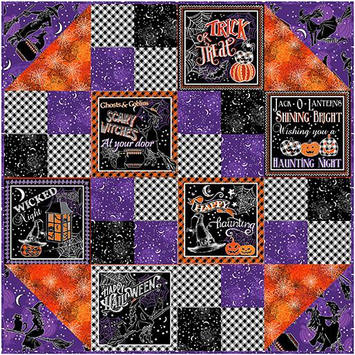 Halloween Haunts Quilt Kit