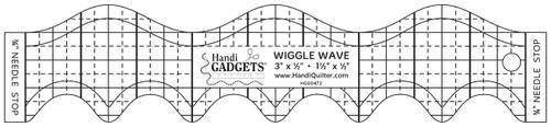 Handi Quilter Wiggle Wave Template