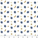 Happy Hanukkah Dreidels - White