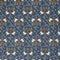 Happy Hanukkah Menorahs - Navy Blue