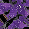 Happy Hauntings Witchy Woman - Purple with Glow in the Dark