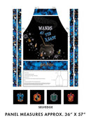 Harry Potter 36" x 57" Apron Panel - Multi