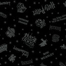 Harry Potter Minkee Shadow Words - Black