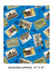 Harry Potter Postcards - Royal Blue