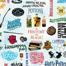 Harry Potter Words - Sky Blue