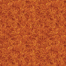 Harvest Beauty Paisley Scroll - Pumpkin