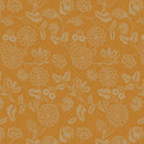 Harvest Keepsakes Elegant Jacobean Metallic - Caramel
