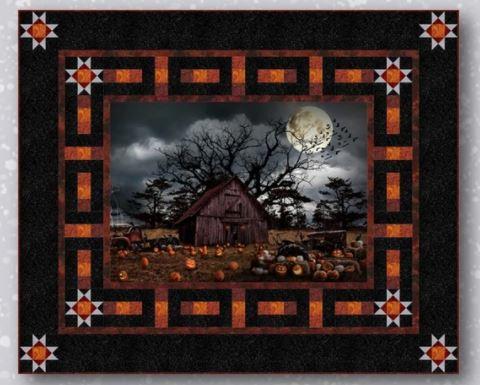 Haunted Starry Patch Quilt Kiit