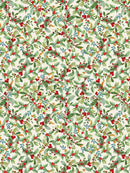 Heartland Holiday Leaves & Berries - Cream