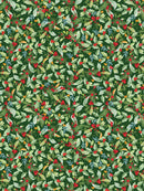 Heartland Holiday Leaves & Berries - Green
