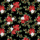 Heartland Holiday Poinsettia Bouquet - Black