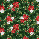 Heartland Holiday Poinsettia Bouquet - Green