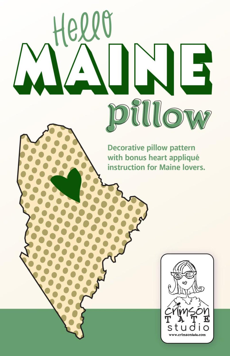 Hello Maine Pillow Pattern