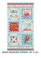High Tides 24" Block Panel - Multi